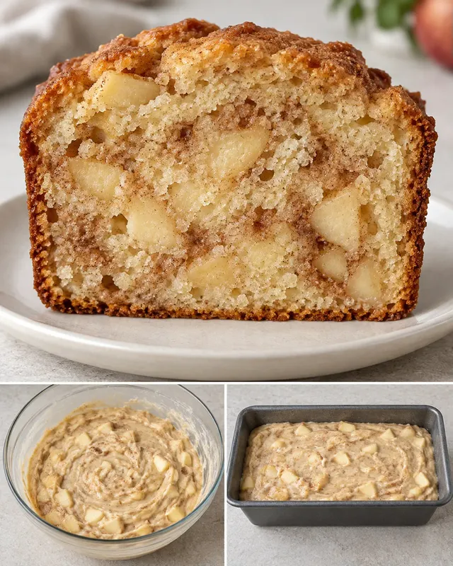 Botercake — appel, kaneel