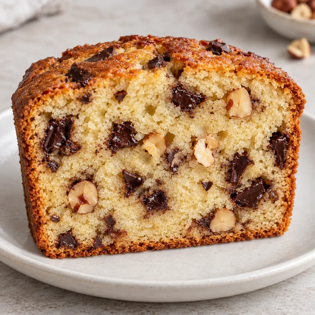 Botercake — pure chocolade, hazelnoten