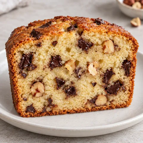 Botercake — pure chocolade, hazelnoten
