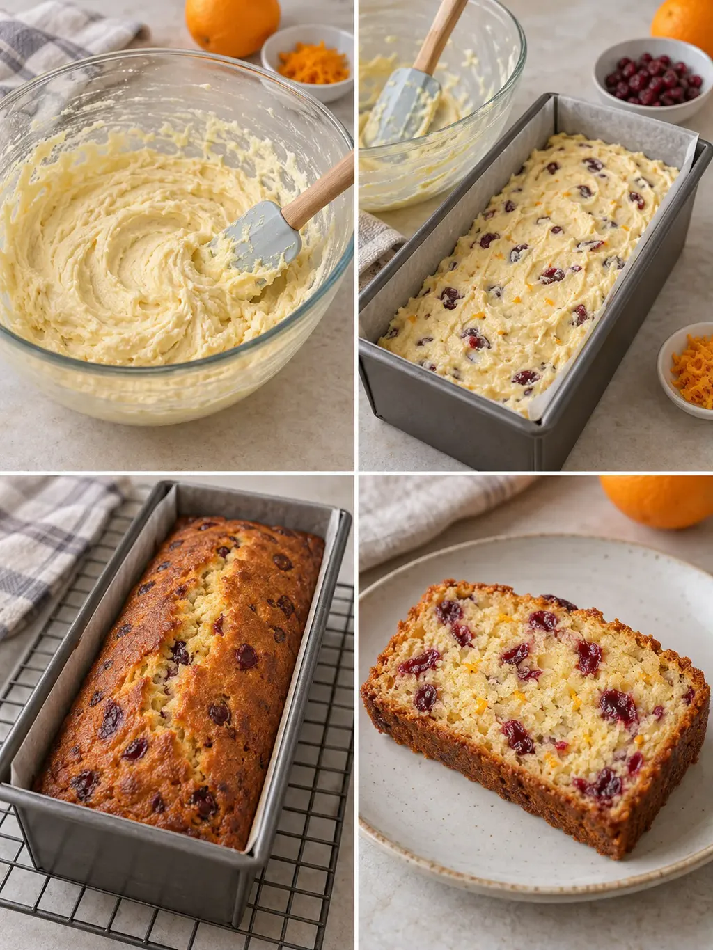 Botercake — cranberry’s, sinaasappel