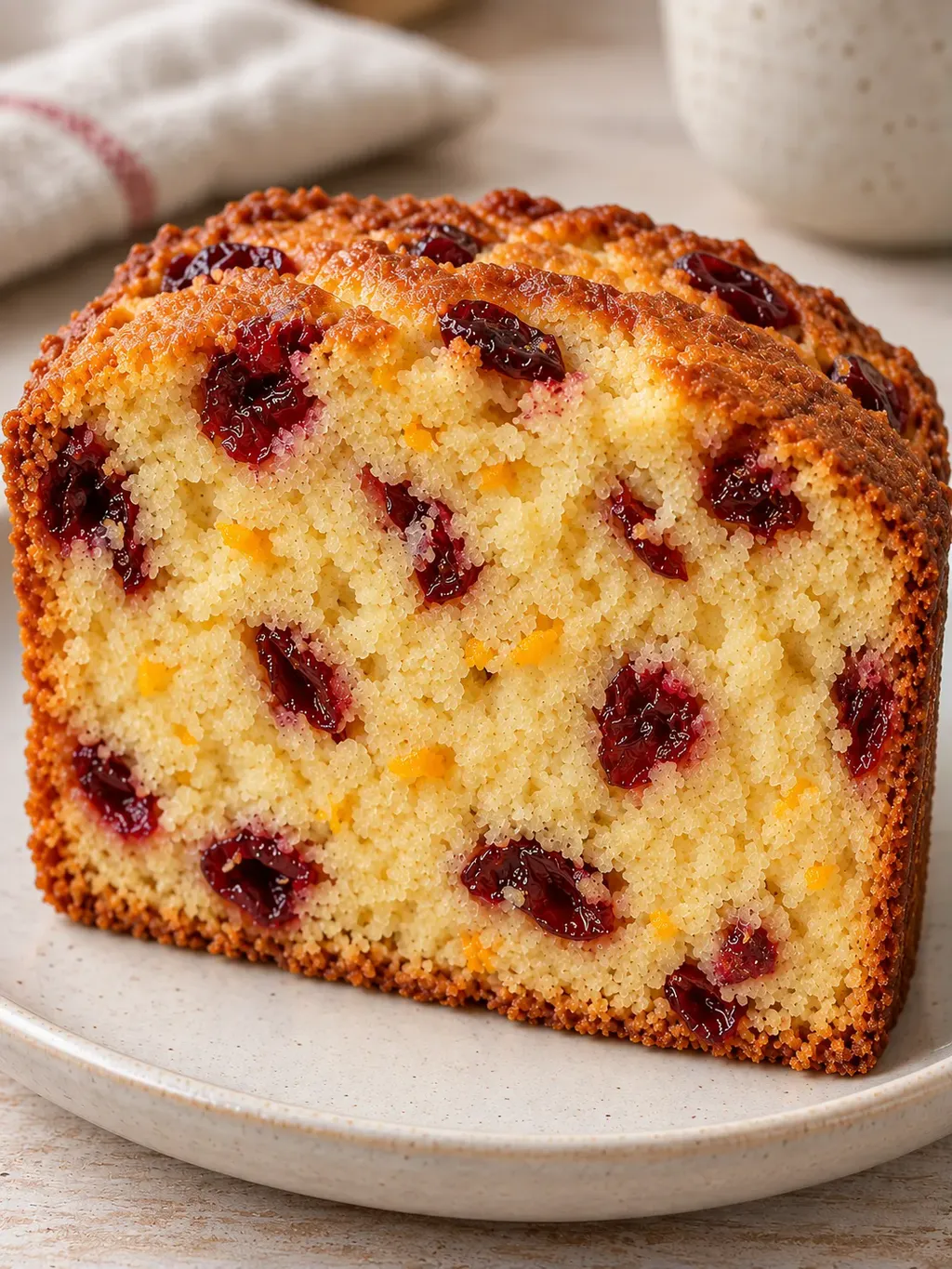 Botercake — cranberry’s, sinaasappel