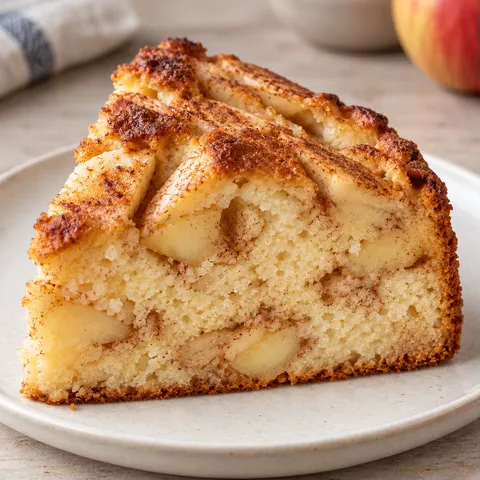 Yoghurtcake — appel, kaneel