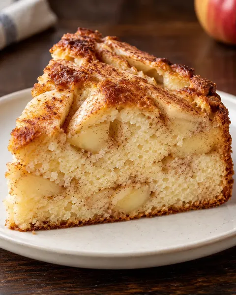 Yoghurtcake — appel, kaneel