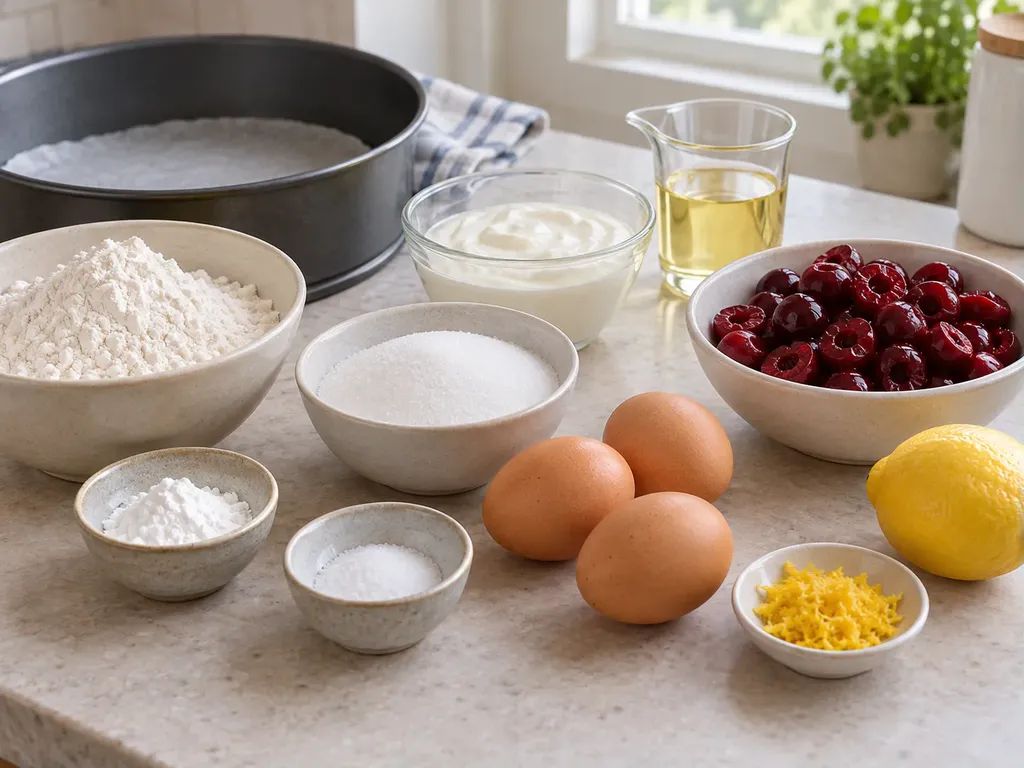 grote eieren, kristalsuiker, volle naturel yoghurt, neutrale zonnebloemolie