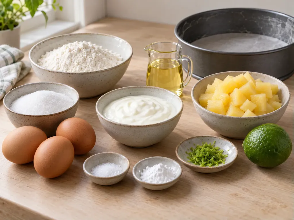 grote eieren, kristalsuiker, volle naturel yoghurt, neutrale zonnebloemolie