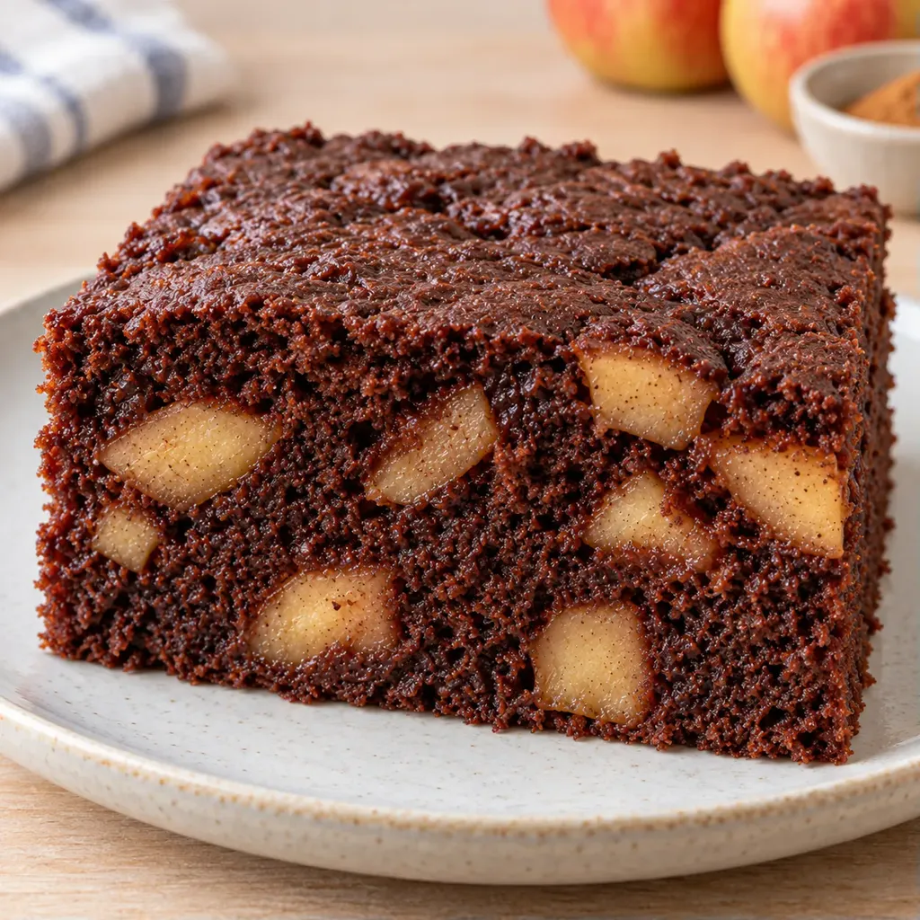 Cacaocake — appel, kaneel