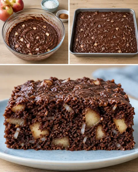 Cacaocake — appel, kaneel, kokos