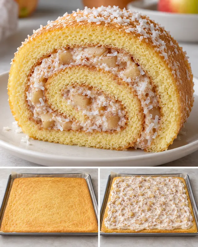 Biscuitrol — appel, kaneel, kokos