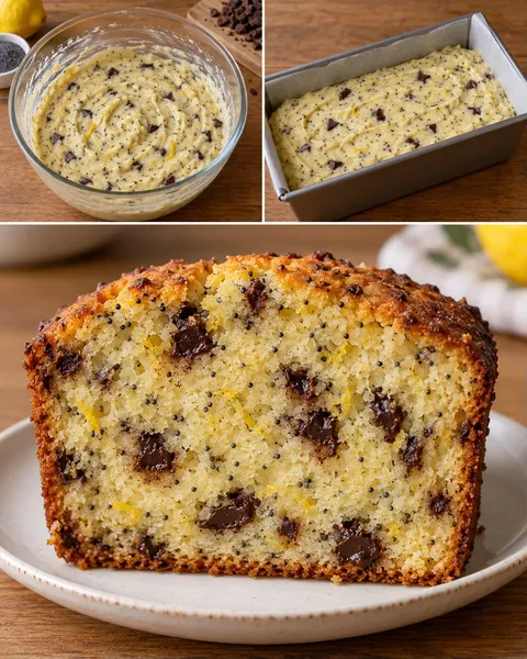 Botercake — citroen, maanzaad, pure chocolade