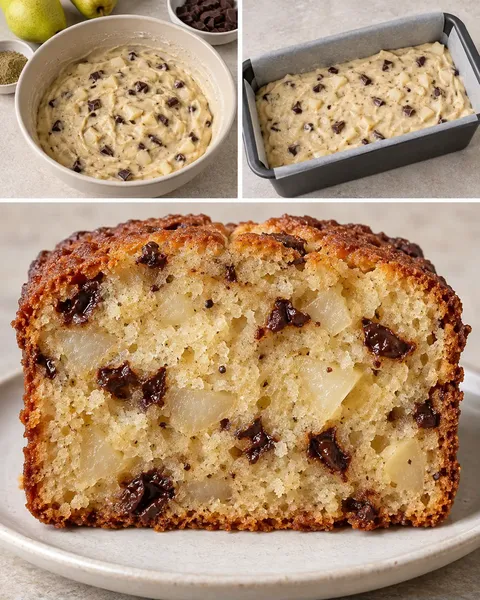 Botercake — peer, kardemom, pure chocolade