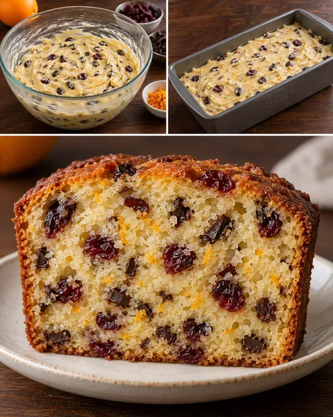 Botercake — cranberry’s, sinaasappel, pure chocolade